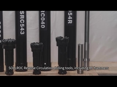 উচ্চ বায়ু চাপ আরসি হ্যামার অসামান্য নির্ভরযোগ্যতা বিপরীত সঞ্চালন ড্রিলিংয়ের জন্য পরিধান প্রতিরোধের