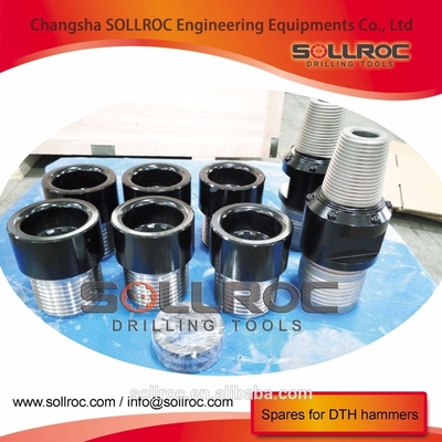 DTH ড্রিলিং সরঞ্জাম 76-203mm উচ্চ-দক্ষতা সম্পন্ন ফোরজড আরসি ড্রিল বিট