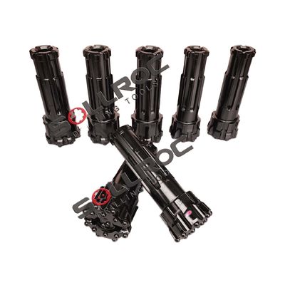 SOLLROC ৫ ইঞ্চি SRC543 কার্বুরাইজড স্টিল উচ্চ স্থায়িত্ব RC ড্রিল বিট ফ্ল্যাট, উত্তল, অবতল মুখ সহ