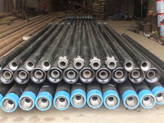 114mm Diameter 3m Length Dual Wall RC Drill Pipe with 4'' Metzke Thread for Reverse Circulation Sampling Drilling