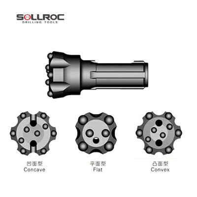 4 1/8'' জল এবং খনি খনন জন্য উচ্চ কর্মক্ষমতা কার্বুরাইজড ইস্পাত DTH ড্রিল বিট