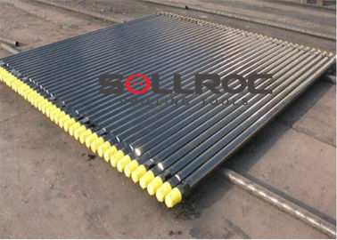 কালো R780 স্টীল DTH ড্রিল পাইপ 76mm * 3m জল ভাল ড্রিলিং জন্য