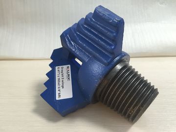 থ্রেড 3 1/2 এআর 165mm 6 1/2 ব্যাসার্ধ ড্র্যাগ ড্রিল বিট ব্লু কর্লর ওয়াটার ওয়েল ড্রিলিং জন্য