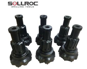 6 ইঞ্চি DHD360 165mm রক ড্রিলিং DTH ড্রিল বিটস জন্য খনির কালো রঙ