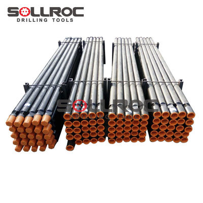 কালো R780 স্টীল DTH ড্রিল পাইপ 76mm * 3m জল ভাল ড্রিলিং জন্য